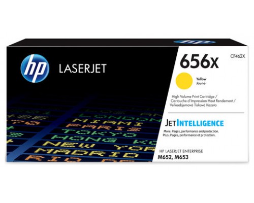 HP 656X TONER AMARILLO ALTA CAPACIDAD HP656X (CF462X) (Espera 4 dias)