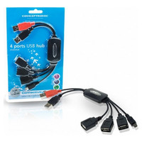 HUB USB 2.0 CONCEPTRONIC 3 PUERTOS USB + 1 MINI USB-SX59 HUB USB 2.0 CONCEPTRONIC 3 PUERTOS USB + 1 MINI USB