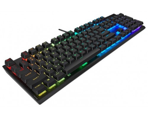 TECLADO CORSAIR USB K60 RGB CHERRY VIOLA GAMING