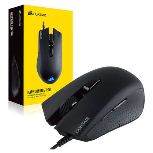 Corsair Harpoon RGB Pro rat&oacute;n mano derecha USB tipo A &Oacute;ptico 12000 DPI (Espera 4 dias)