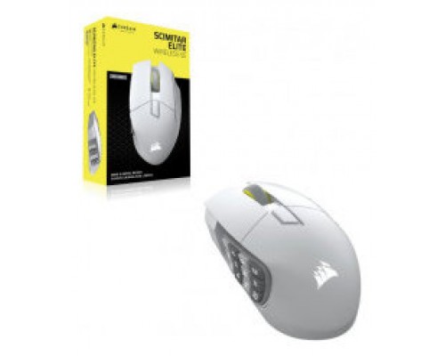 RATON CORSAIR SCIMITAR ELITE WIRELESS BLANCO CH-9314011-WW (Espera 4 dias)