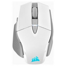 RATON CORSAIR INALAMBRICO GAMING M65 ULTRA RGB BLANCO