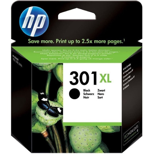 HP Envy 5530, Deskjet 1010,1510 Cartucho Negro n&ordm;301XL 8ml