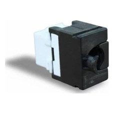 2LAN Conector RJ45 CAT.6 UTP Hembra TOOLESS 180&ordm;.