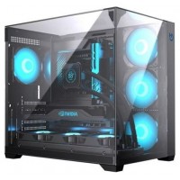 Hiditec Caja Atx Gaming Sky Black USB 3.1 TYPE-C