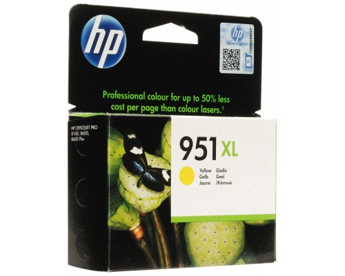 Cartucho Hp NÂº 951xl Amarillo Officejet