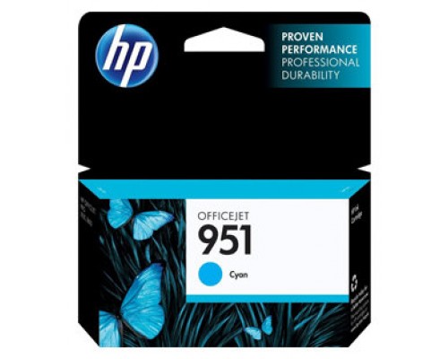 HP CARTUCHO INYECCION TINTA CIAN nº951