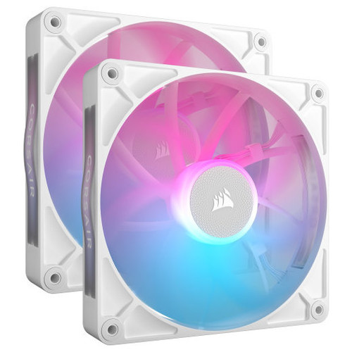 VENTILADOR CAJA CORSAIR RX RGB SERIES iCUE LINK RX140 RGB BLANCO DUAL PACK CO-9051024-WW (Espera 4 dias)-SX20 VENTILADOR CAJA CORSAIR RX RGB SERIES iCUE LINK RX140 RGB BLANCO DUAL PACK CO-9051024-WW (Espera 4 dias)