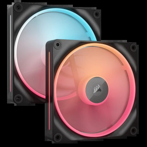 Corsair iCUE LINK LX140-R RGB Carcasa del ordenador Ventilador 14 cm Negro 2 pieza(s) (Espera 4 dias)-SX20 Corsair iCUE LINK LX140-R RGB Carcasa del ordenador Ventilador 14 cm Negro 2 pieza(s) (Espera 4 dias)