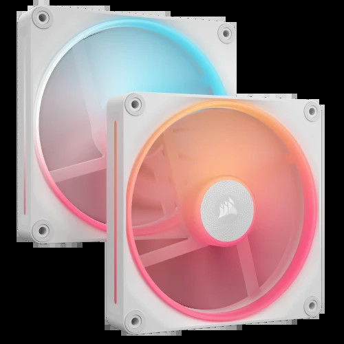 Corsair iCUE LINK LX140-R RGB Carcasa del ordenador Ventilador 14 cm Blanco 2 pieza(s) (Espera 4 dias)