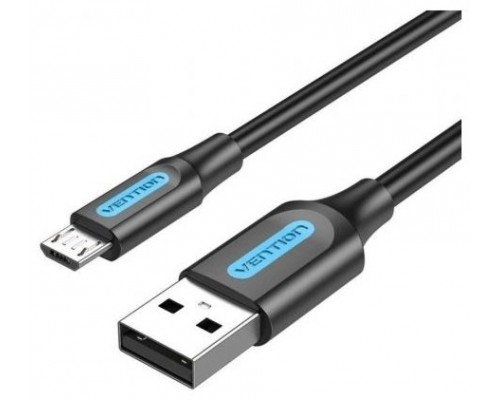 CABLE USB 2.0 A MICRO USB 1 M NEGRO VENTION (Espera 4 dias)