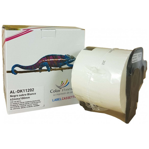 GENERICA BROTHER DK11202 - Etiquetas Genericas Precortadas para Envios - 62x100 mm - 300 Unidades-IR24 GENERICA BROTHER DK11202 - Etiquetas Genericas Precortadas para Envios - 62x100 mm - 300 Unidades