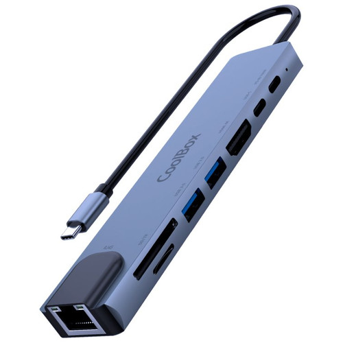 Coolbox M.DOCK C81 USB-C/1PD/2USB-A/HDMI/SD/MSD/RJ-IA25 Coolbox M.DOCK C81 USB-C/1PD/2USB-A/HDMI/SD/MSD/RJ