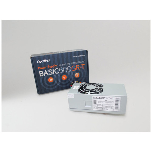 FUENTE ALIMENTACION 500W COOLBOX 3SATA 8CM TFX-SE20 FUENTE ALIMENTACION 500W COOLBOX 3SATA 8CM TFX