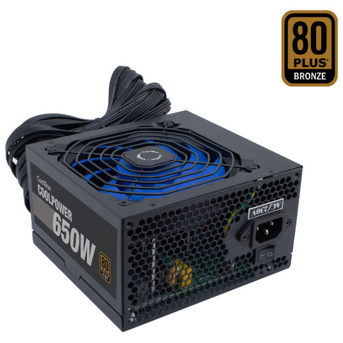 COOLBOX FUENTE ALIM. ATX COOLPOWER 650W 80+BRONZE-IA20 COOLBOX FUENTE ALIM. ATX COOLPOWER 650W 80+BRONZE