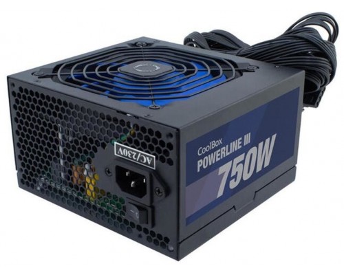 FUENTE ALIMENTACION 750W COOLBOX POWERLINE3 PFC-ACTIVO