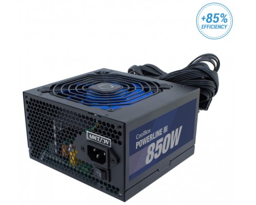 FUENTE ALIMENTACION 850W COOLBOX POWERLINE3 PFC-ACTIVO