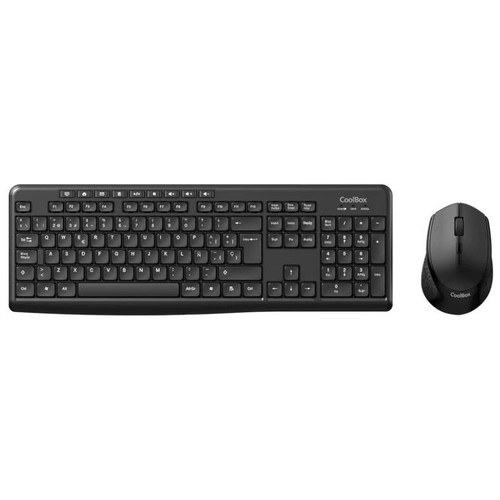 Coolbox Kit Teclado MM + Ratón Inalámbrico-IA30 Coolbox Kit Teclado MM + Ratón Inalámbrico