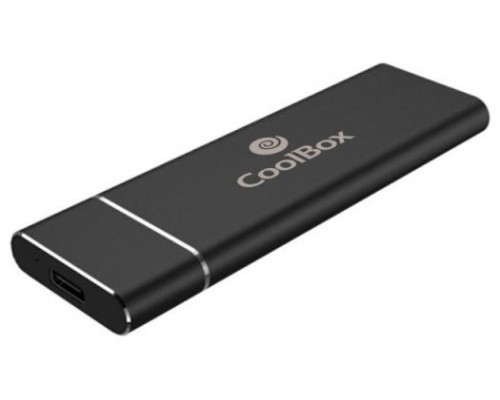 CAJA SSD COOLBOX M.2 SATA MINICHASE S31 USB3.1 NEGRA