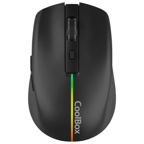 Coolbox Gaming Ratón W01 1600DPI Inalámbrico Negr-IA30 Coolbox Gaming Ratón W01 1600DPI Inalámbrico Negr