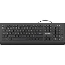 COOLBOX TECLADO USB TECLAS CHOCOLATE 1.8M DE CABLE 610G. SILENCIOSO