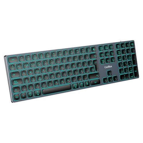 TECLADO COOLBOX MOONLIGHT B431 INALAMBRICO (Espera 4 dias)