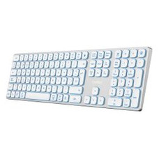 Coolbox Teclado Inal.Retroil. MOONLIGHT B431 Blanc