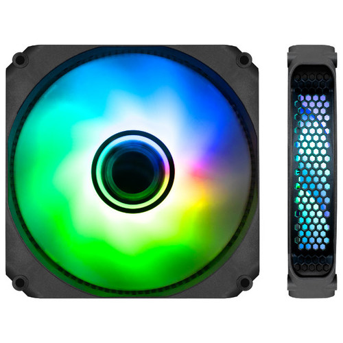 Coolbox Gaming Ventilador aux. INFINITY 12cm A-RGB-IA19 Coolbox Gaming Ventilador aux. INFINITY 12cm A-RGB