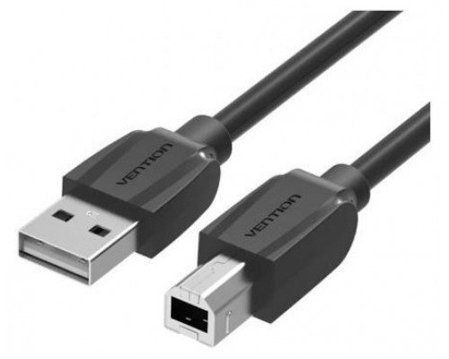 CABLE USB 2.0 IMPRESORA TIPO USB A/M-B/M 2 M NEGRO VENTION (Espera 4 dias)