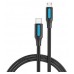 CABLE USB-C 2.0 A MICRO USB M-M 1 M NEGRO VENTION (Espera 4 dias)