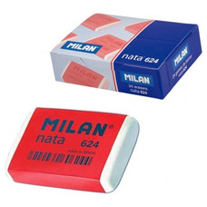MILAN Goma de borrar 624 nata-IR25 MILAN Goma de borrar 624 nata