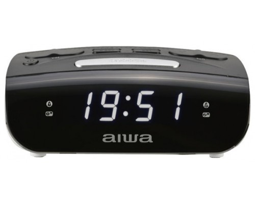 RADIO DESPERTADOR AIWA CR-15BK DOBLE ALARMA FM