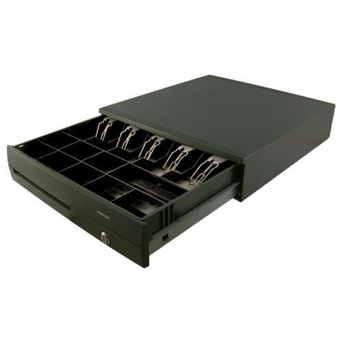 CAJON PORTAMONEDAS POSIFLEX CR-4100N 425x450x100mm CONEXION RJ11-SX30 CAJON PORTAMONEDAS POSIFLEX CR-4100N 425x450x100mm CONEXION RJ11