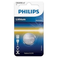 PILAS PHILIPS LITIO CR2016 3V PACK 1