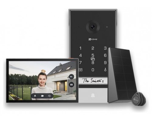 EZVIZ EP7 sistema de intercomunicación de video 17,8 cm (7") Negro, Plata (Espera 4 dias)