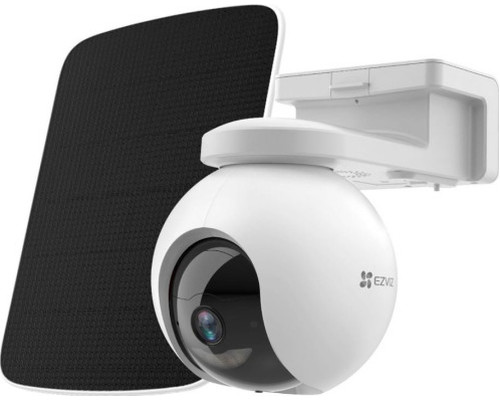 EZVIZ HB8 PRO C&Aacute;MARA A BATER&Iacute;A ROTATIVA 4K PANEL SOLAR KIT (Espera 4 dias)
