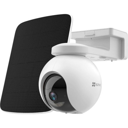 EZVIZ HB8 PRO C&Aacute;MARA A BATER&Iacute;A ROTATIVA 4K PANEL SOLAR KIT (Espera 4 dias)