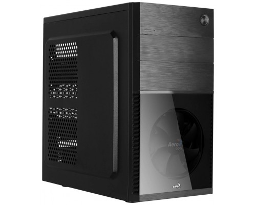 Caja Microatx Aerocool Cs-105 Ventilador Frontal Negro