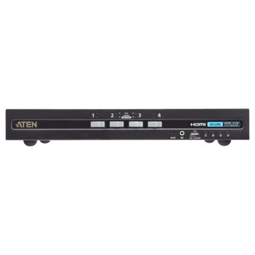 ATEN Switch KVM de seguridad avanzada HDMI USB de 4 puertos con CAC (compatible con PSD PP v4.0) (Espera 4 dias)-SX60 ATEN Switch KVM de seguridad avanzada HDMI USB de 4 puertos con CAC (compatible con PSD PP v4.0) (Espera 4 dias)