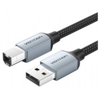 CABLE USB 2.0 IMPRESORA TIPO USB A/M-B/M 5 M GRIS VENTION (Espera 4 dias)