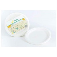 PAQUETE 50 PLATOS REDONDOS CA&Ntilde;A DE AZUCAR 17CM BETIK CU469 (Espera 4 dias)