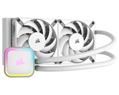 VENTI. CPU CORSAIR ICUE H100i ELITE RGB BLANCO CW-9060078-WW (Espera 4 dias)