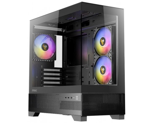 CAJA MINITORRE MICROATX CX500M RGB NEGRO ANTEC (Espera 4 dias)