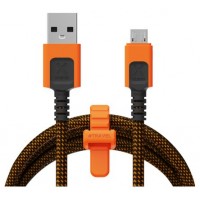 CABLE XTREME USB-A A MICRO USB 1.5M NEGRO/NARANJA XTORM (Espera 4 dias)