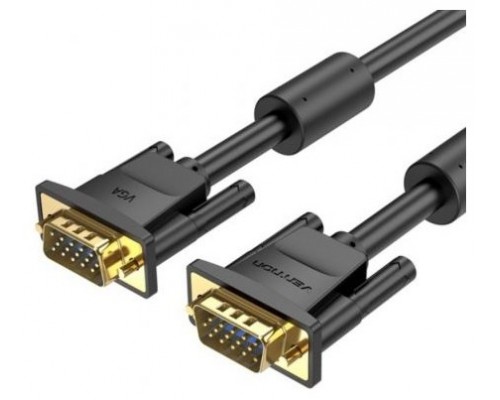 CABLE SVGA VGA M-M 1.5 M NEGRO VENTION (Espera 4 dias)