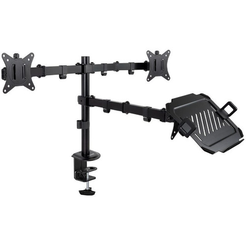 Tooq DB1202TN-B Soporte mesa 2 pantallas+ portatil