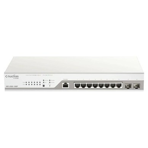D-Link DBS-2000-10MP/E 10xGb PoE+ Switch 2xSFP 1Y-IA30 D-Link DBS-2000-10MP/E 10xGb PoE+ Switch 2xSFP 1Y