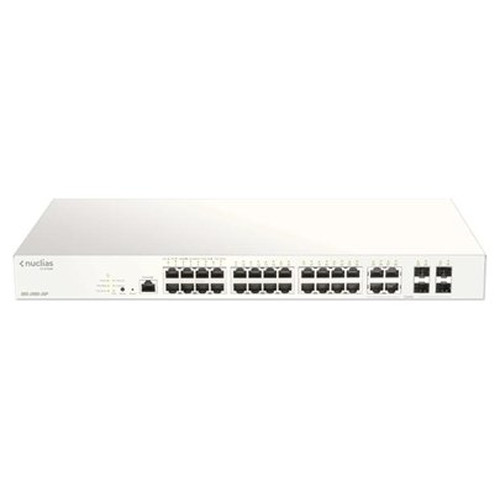 D-Link DBS-2000-28P/E 28xGb PoE+ Switch 193W 1Y-IA30 D-Link DBS-2000-28P/E 28xGb PoE+ Switch 193W 1Y