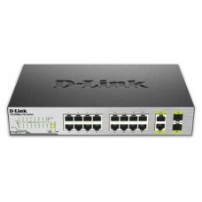 SWITCH D-LINK 16 PUERTOS 10-100 POE +2SFP