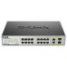 SWITCH D-LINK 16 PUERTOS 10-100 POE +2SFP